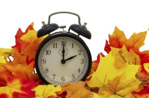 Daylight savings end