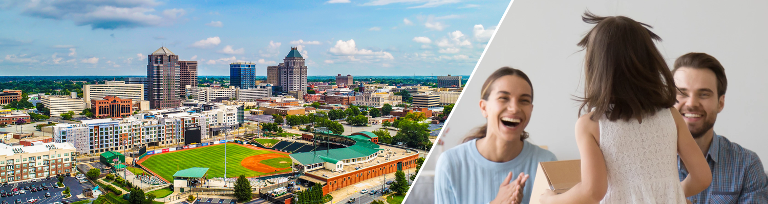 Local introductory image welcoming visitors to Real Property Management of The Triad