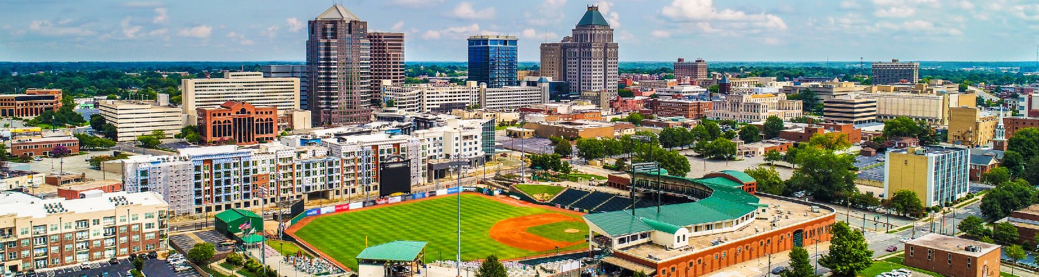 Local introductory image welcoming visitors to Real Property Management of The Triad