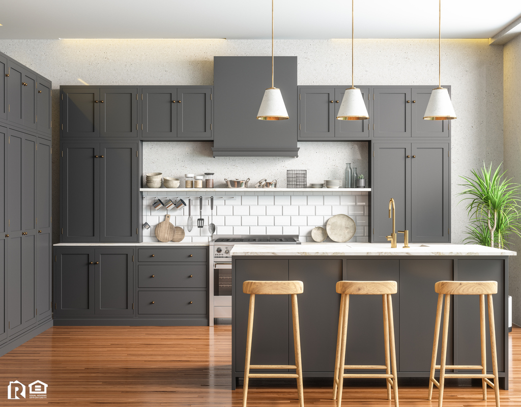 A Newly Remodeled Kitchen in a Idaho Falls Rental Property