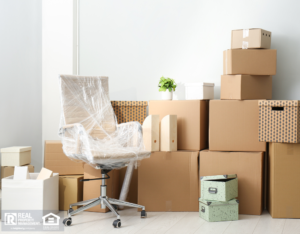 Packed Moving Boxes in Snellville Rental