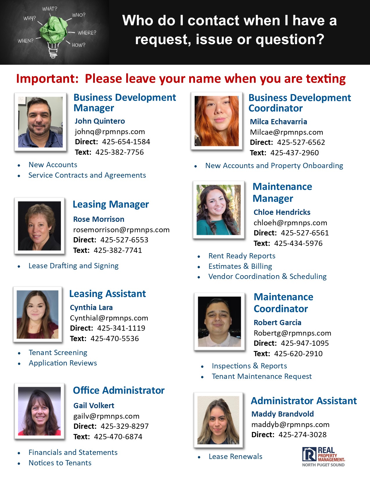 Contact Us Real Property Management North Puget Sound