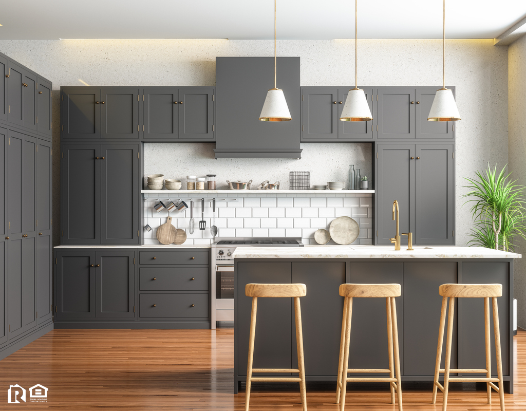 A Newly Remodeled Kitchen in a Northwest DC Rental Property