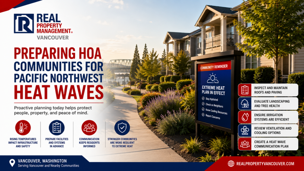 Preparing HOA Communities for Pacific Northwest Heat Waves Image