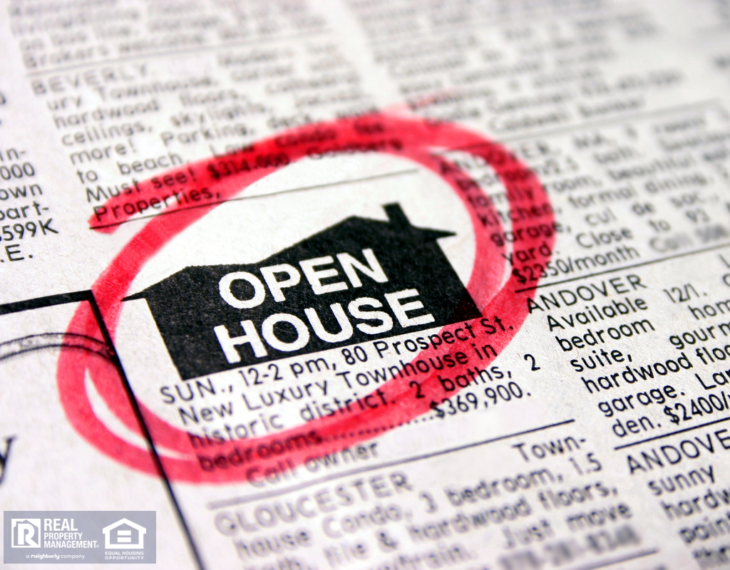 Open House Ad in Newspaper Classifieds