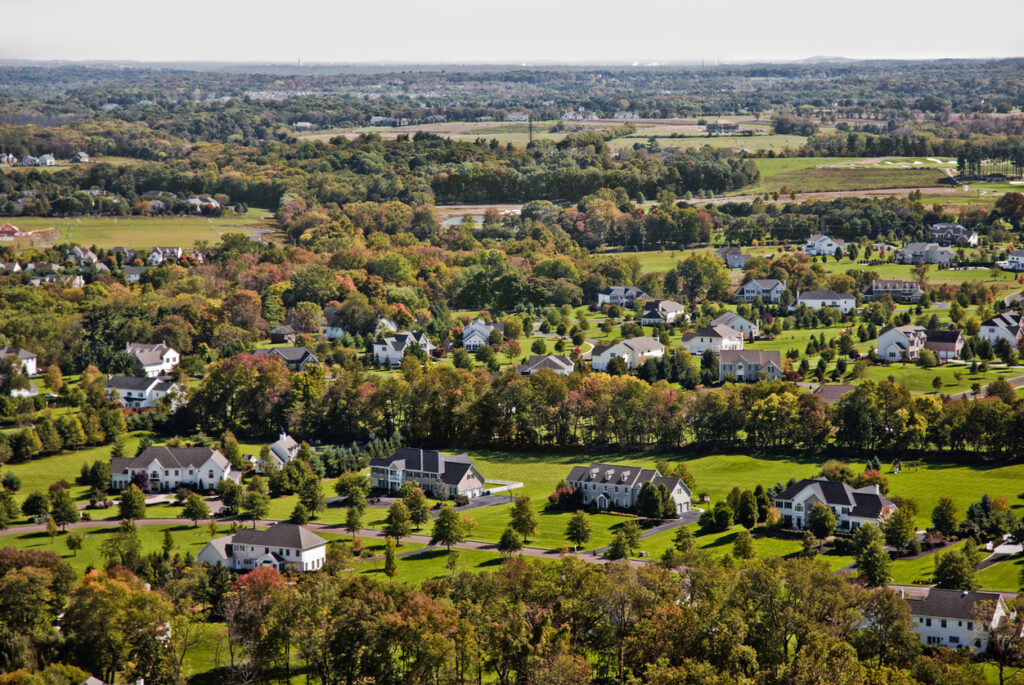 Home sweet home in Washington Crossing, Pennsylvania