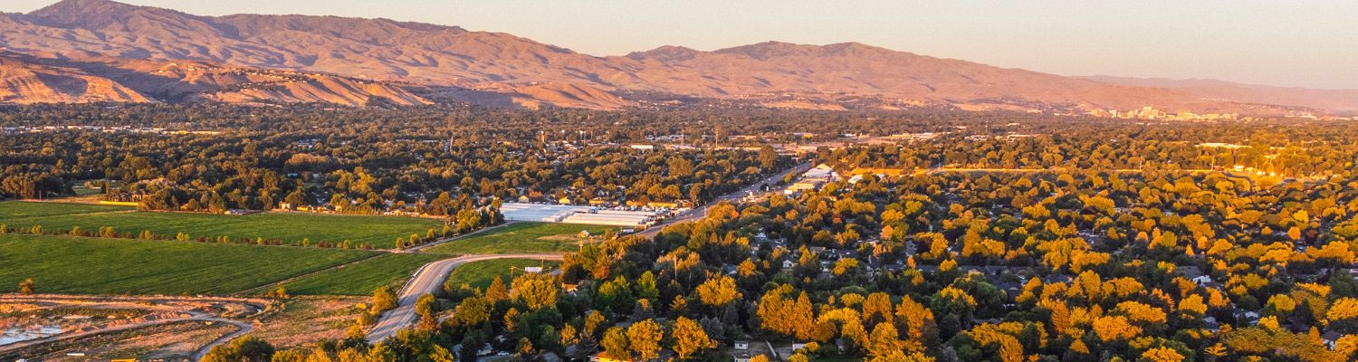 Local introductory image welcoming visitors to Real Property Management Boise