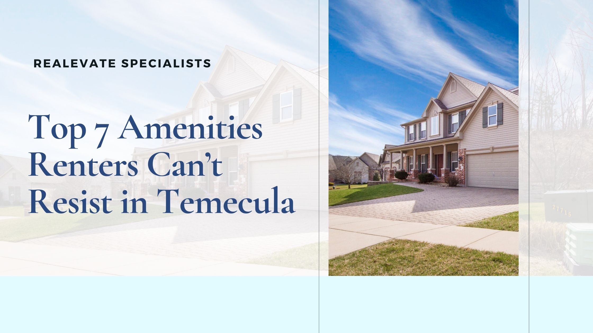 amenities for renters