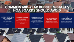 Common Mid-Year Budget Mistakes HOA Boards Should Avoid photo