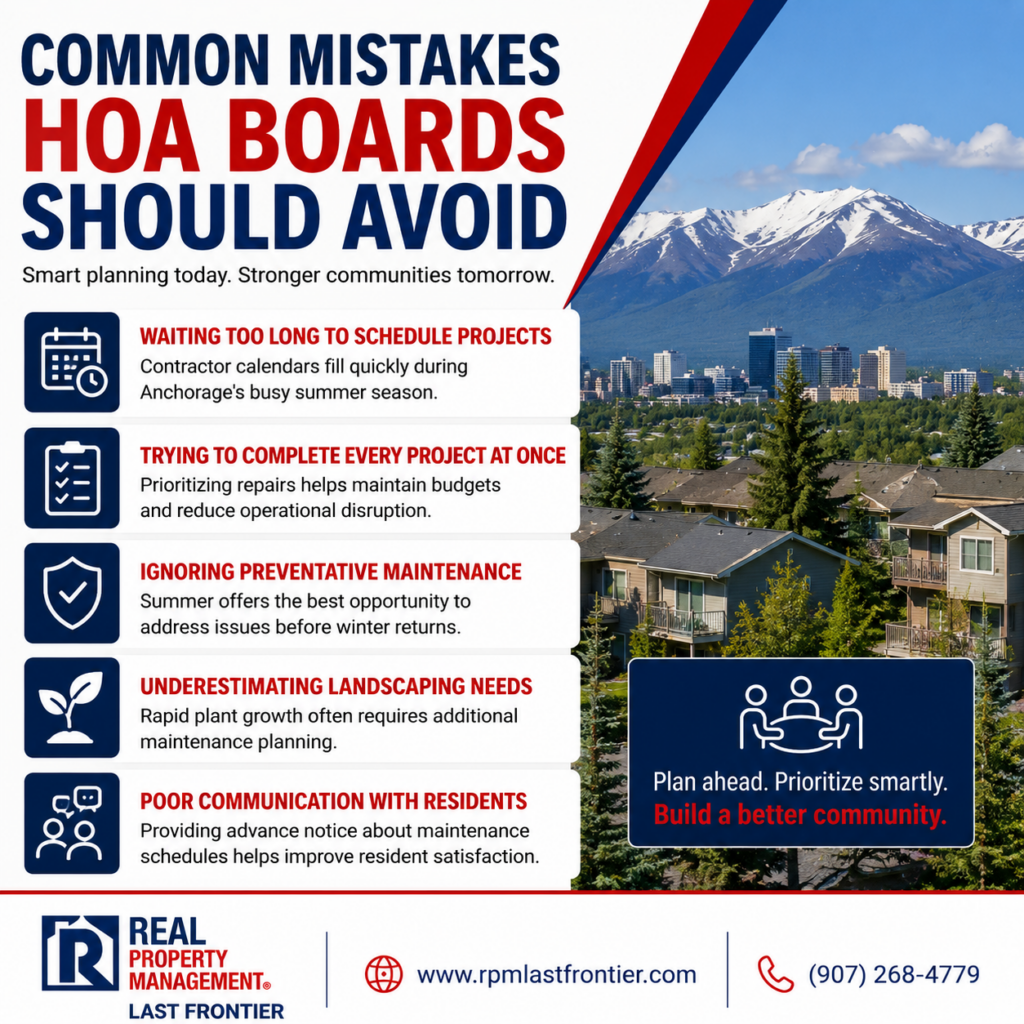 Common Mistakes HOA Boards Should Avoid in terms of implentation of projects Image
