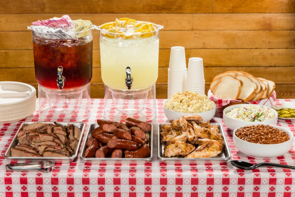 Texas Barbecue Spread