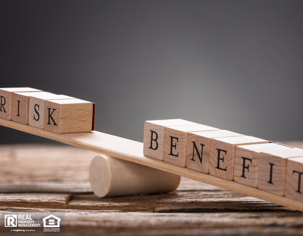 See-Saw With Benefit Blocks Outweighing the Risk Blocks