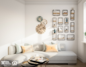 Small but Stylish West Lake Hills Room