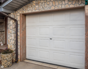View of the Garage Door on a Davidson Rental Property