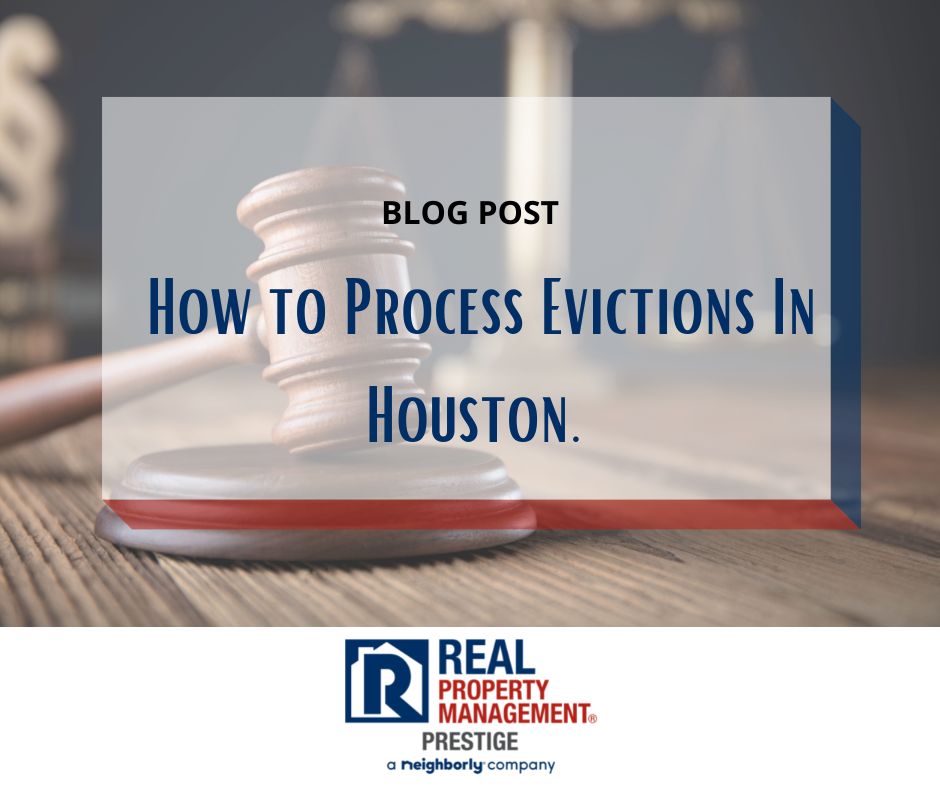 How to process Evictions in Houston.