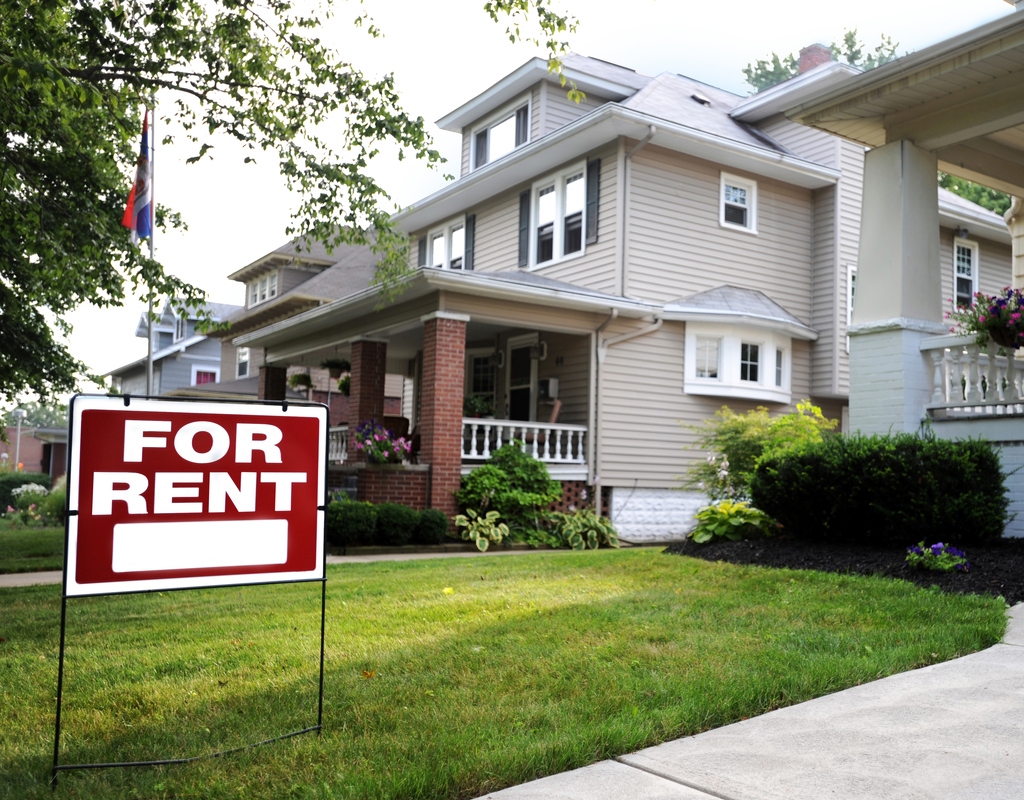 Newbury Park Rental Property with a For Rent Sign in the Front Yard