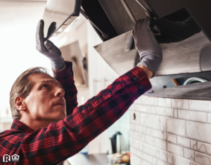 Deep Cleaning Oven Vent