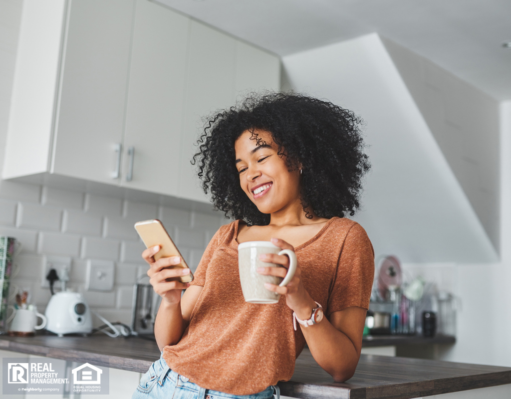 Happy Newark Tenant in a Low-Maintenance Rental Kitchen