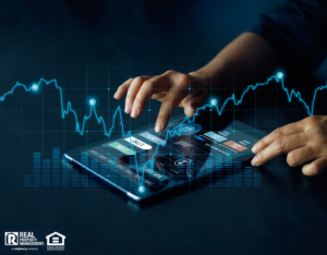 Newark Investor Using a Tablet to Buy Property with Cryptocurrency
