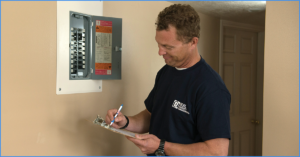 Property Manager Checking the Electrical Wiring in Your Temple Rental Property