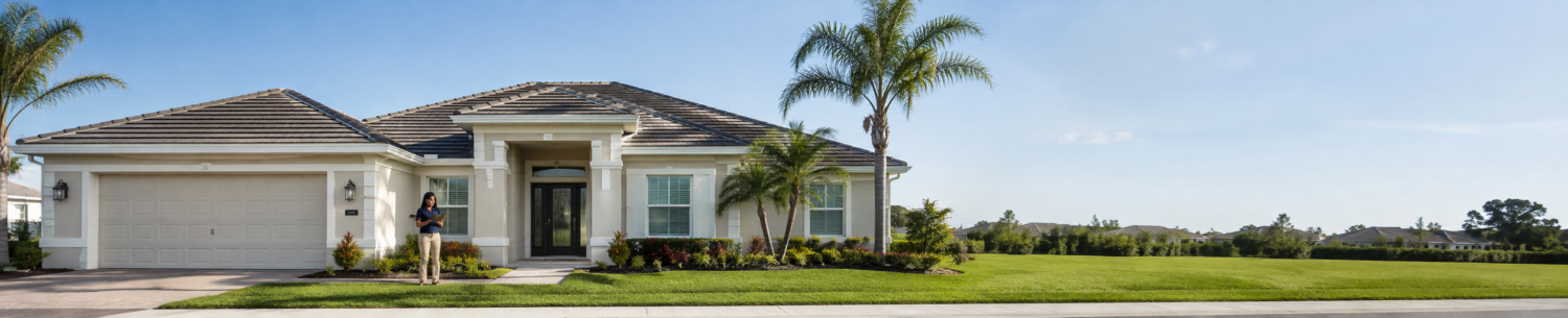 Local introductory image welcoming visitors to Real Property Management Sunstate
