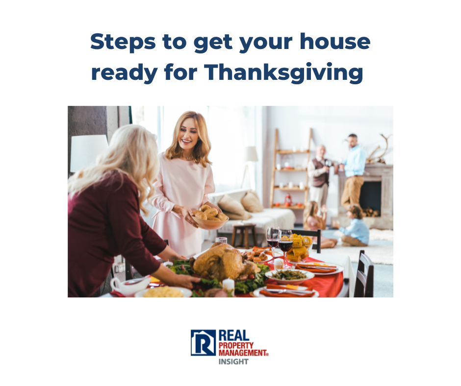 Steps to get your house ready for Thanksgiving!