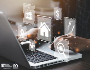 Maize Real Estate Investor at a Laptop