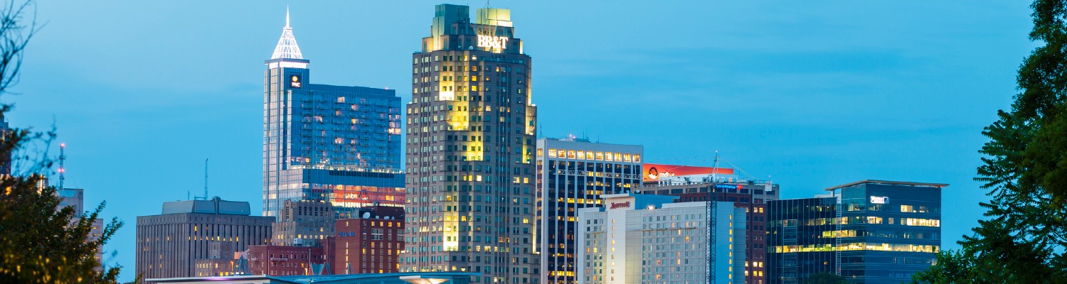 Local introductory image welcoming visitors to Real Property Management Wake County