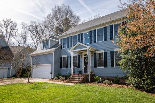 a large suburban home
