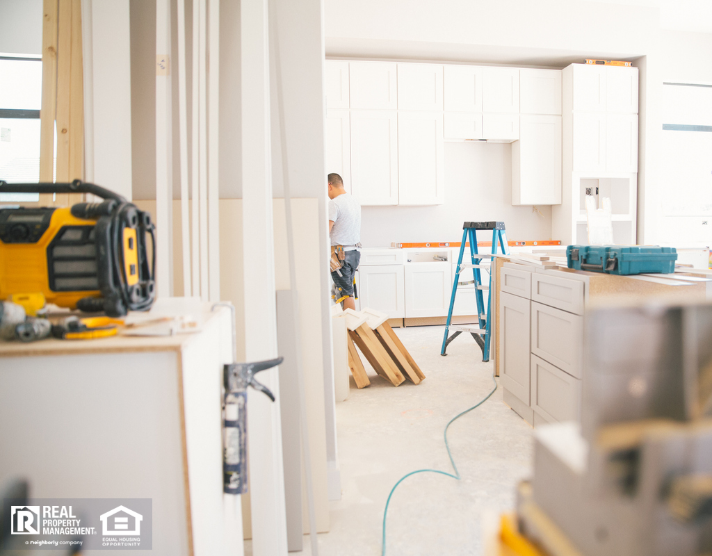 Round Rock Property Manager Renovating a Rental Property Kitchen