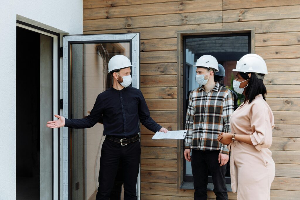 Property Managers Inspecting a Property