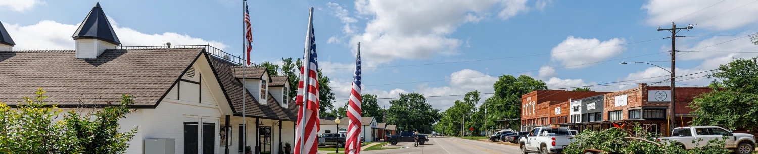 Local introductory image welcoming visitors to Real Property Management Pioneer