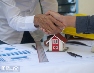 Saginaw Property Manager Shaking Hands With Tenant