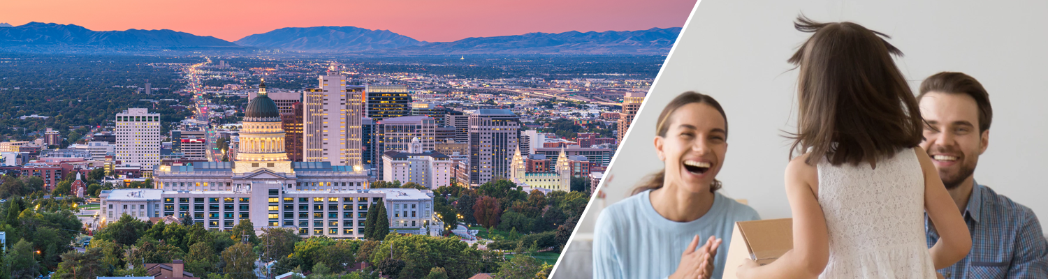 Local introductory image welcoming visitors to Real Property Management Salt Lake City