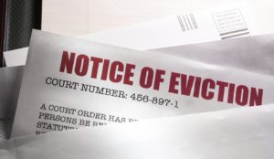 Eviction Notice in an Envelope