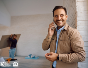property manager taking care of a home