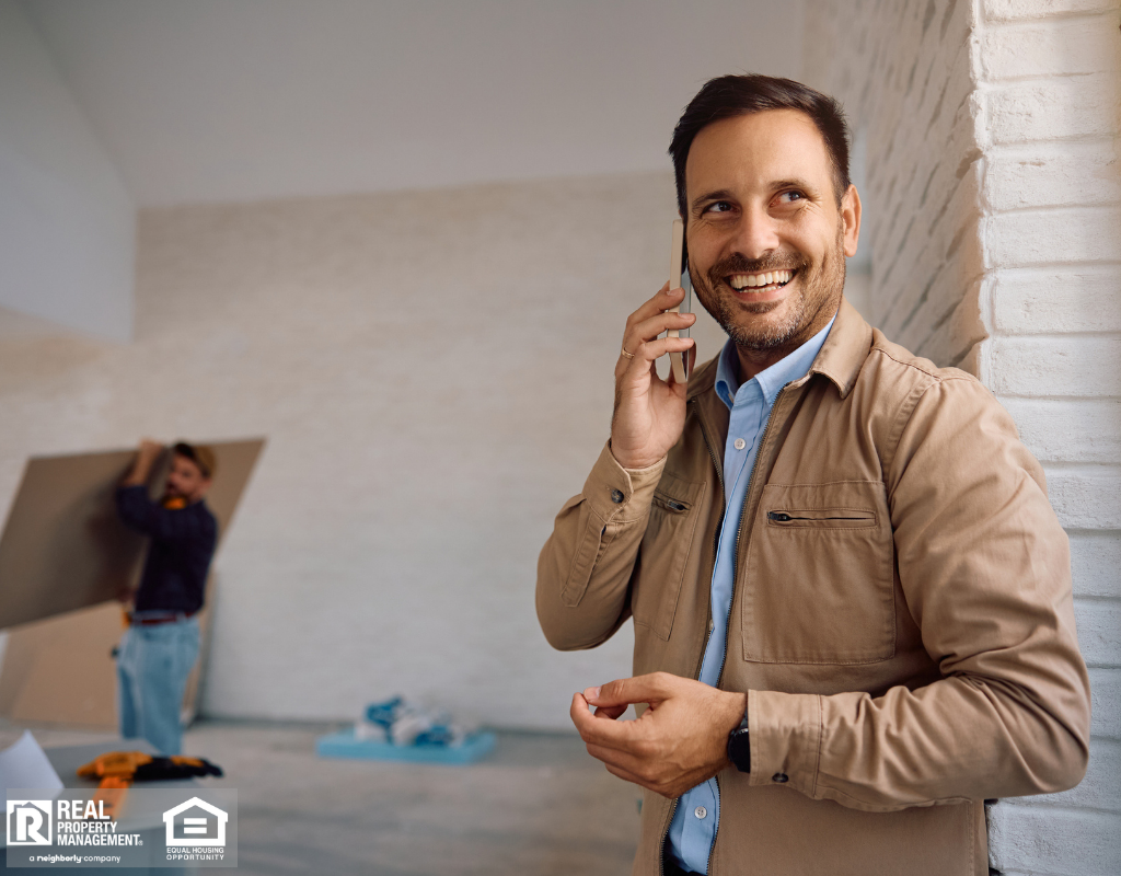 property manager taking care of a home