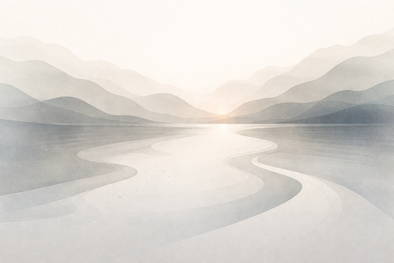 Abstract horizon illustration representing portfolio drift versus long-term direction in real estate ownership