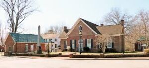 Historic courthouse in King and Queen County, Virginia