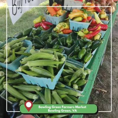 Bowling Green Virginia farmers market community gathering in Caroline County