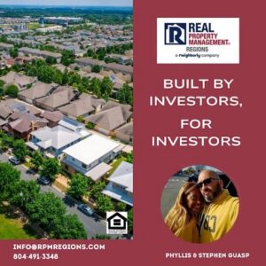 Real estate investors and property management in Virginia Northern Neck, Middle Peninsula, and Caroline County