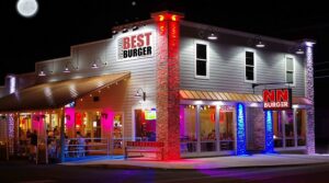 NN Burger restaurant exterior in Tappahannock Virginia Northern Neck