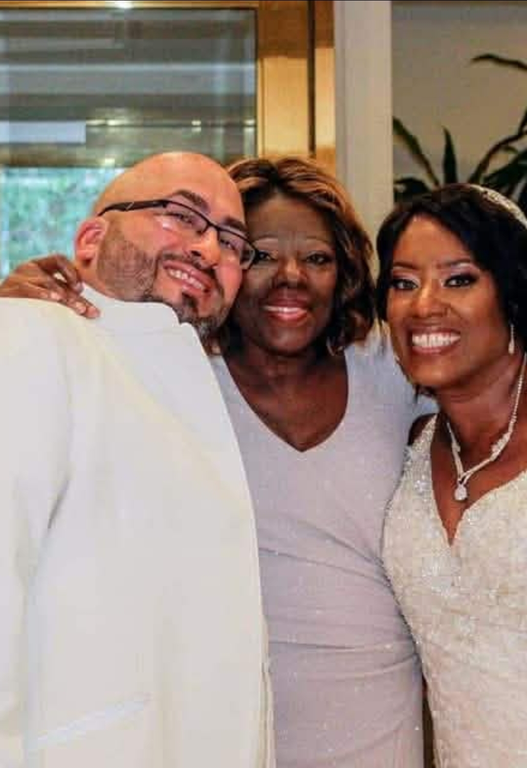 Yvette with family at vow renewal – love, legacy, and generational impact