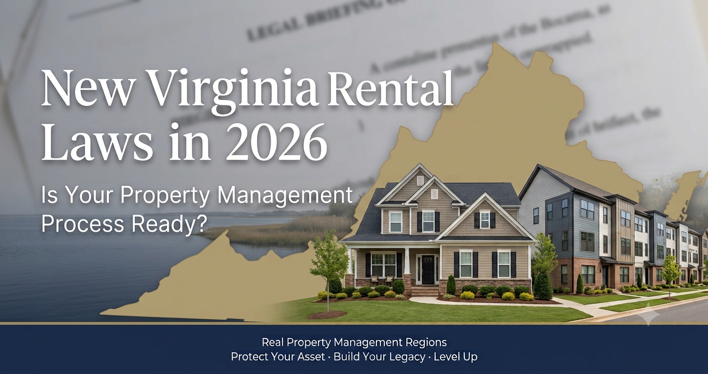 New Virginia rental laws in 2026 and property management readiness for Virginia rental property owners