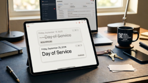 Real Property Management Regions Day of Service rescheduled from September 18 to September 25, 2026