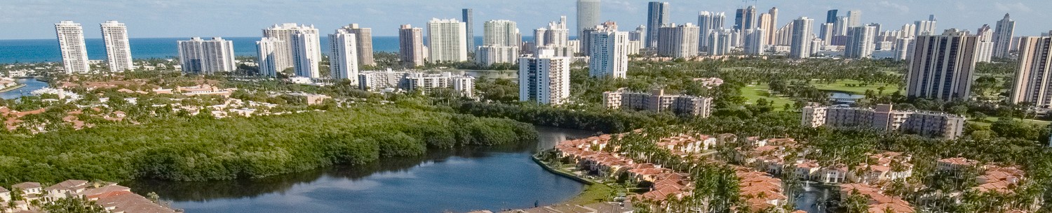 Local introductory image welcoming visitors to Real Property Management SOFLO