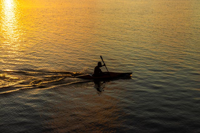 person-kayaking-in-water