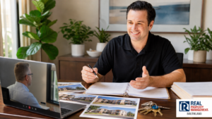 Miles Williams conducts a remote-owner video review of multiple SE LA County rental properties, compliance records, and keys.