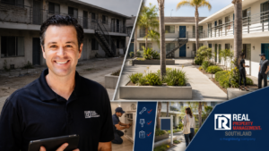 Miles Williams presents the recovery of a distressed Long Beach multifamily courtyard through repairs, leasing, and improved occupancy.