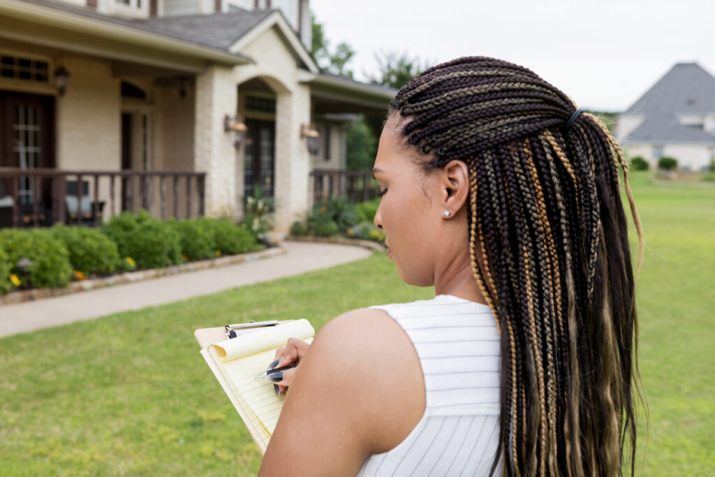 inspecting a property